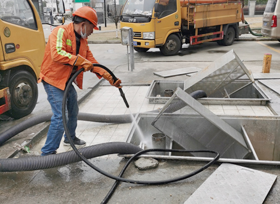 山丹隔油池清理