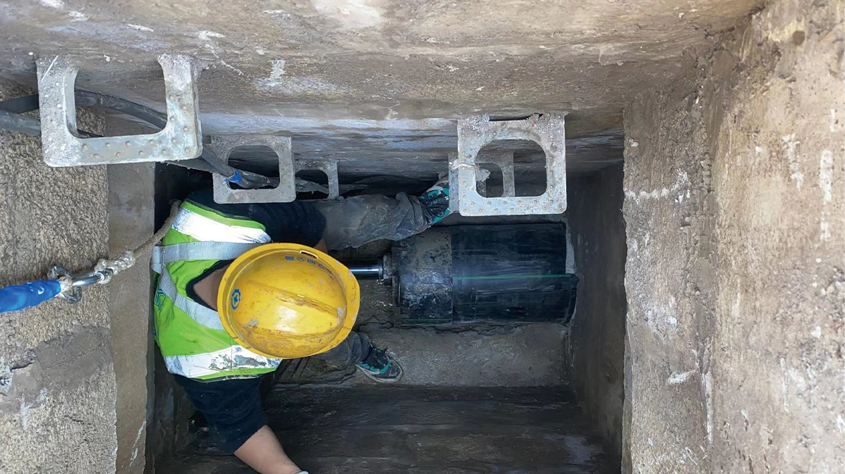 山丹HDPE短管内衬法